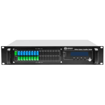 Оптический усилитель VERMAX для сетей КТВ, 8*21dBm, WDM фильтр PON